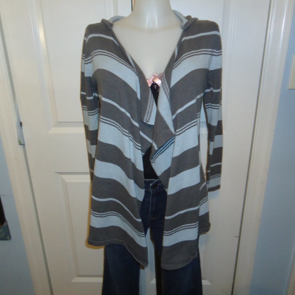 ONEILL Open Front Hooded Cardigan
